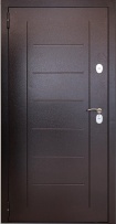 Дверь входная металлическая Термо-К Медь М-1 (Наруж) - интернет-магазин "Курская Дверная Компания"