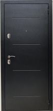 Дверь входная металлическая 2МК85 Серебро М-27 (Наруж) - интернет-магазин "Курская Дверная Компания"