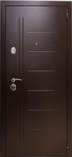 Дверь входная металлическая 3МК-100 Орех (Наруж) - интернет-магазин "Курская Дверная Компания"