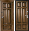 Дверь входная металлическая МетаЛюкс M706/4 - интернет-магазин "Курская Дверная Компания"