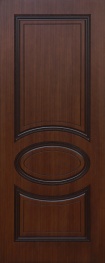 Межкомнатная Дверь Палермо (левш) какао глухая
