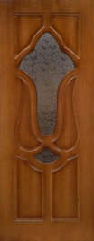 Дверь Тюльпан остекленная - интернет-магазин "Курская Дверная Компания"