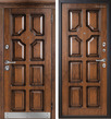 Дверь входная металлическая МетаЛюкс M707/3 - интернет-магазин "Курская Дверная Компания"