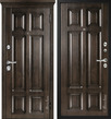 Дверь входная металлическая МетаЛюкс M706/2 - интернет-магазин "Курская Дверная Компания"